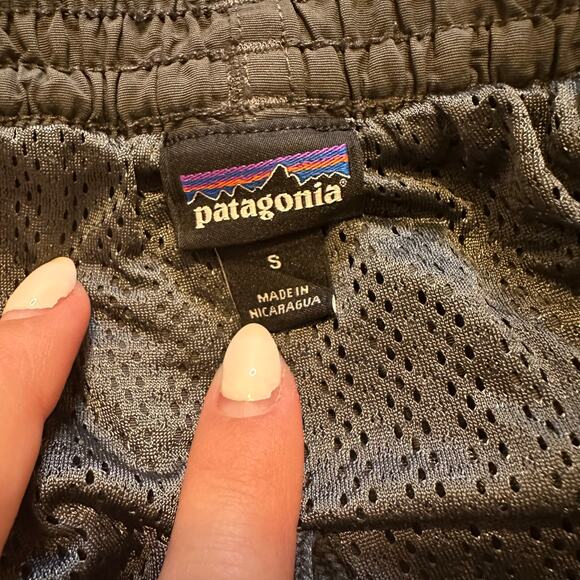 PATAGONIA Men's Baggies Longs 7" Size S In Forge Grey - Picture 10 of 12